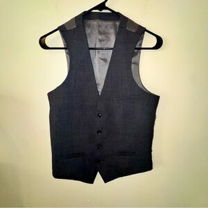 Bar III Charcoal Slim Fit Vest